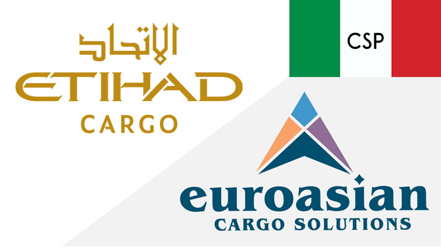 Extension of Cargo Service Provider agreement in Italy - Etihad Cargo 