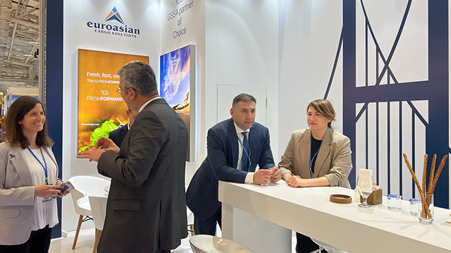 Euroasian at Logitrans - the international transport logistic exhibition in Istanbul.